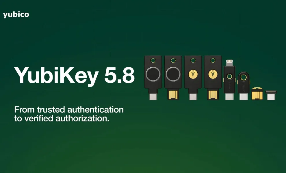 YubiKey 5.8 - що нового і що це означає для покупця