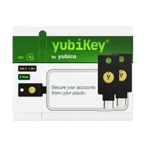 YubiKey 5C NFC 2-Pack (USB-C + NFC)